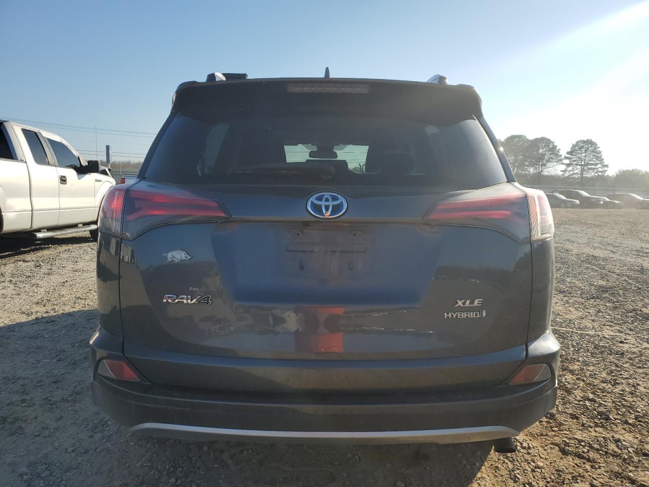2017 Toyota RAV 4 VIN JTMRJREV9HD074812 Copart auction photo, side / rear end damage thumbnail 6