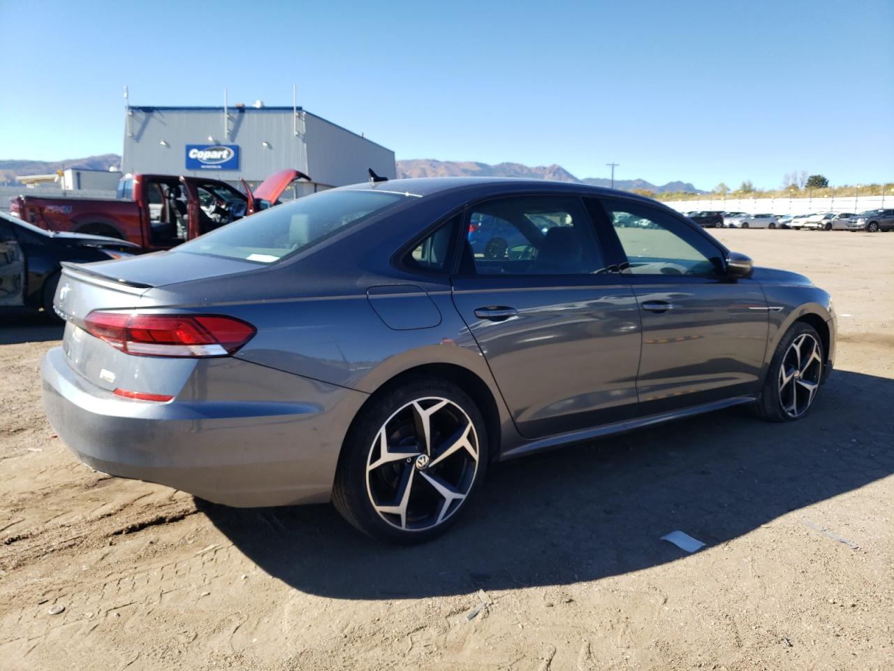 2021 Volkswagen Passat VIN 1VWMA7A36MC009884 Copart auction photo, front end / undercarriage damage thumbnail 3