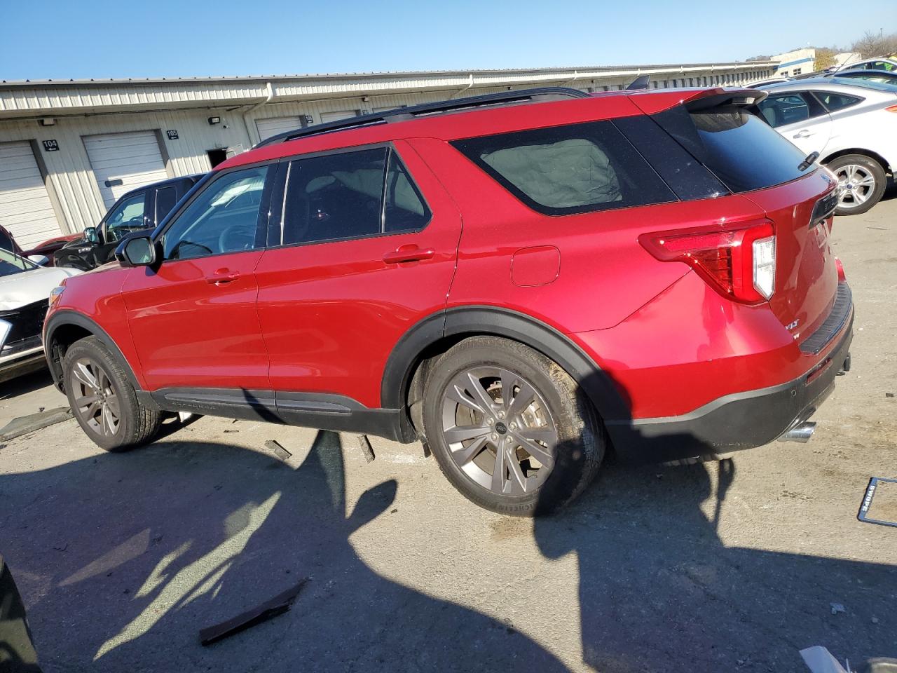 2023 Ford Explorer VIN 1FMSK8DH4PGC41316 Copart auction photo, side / undercarriage damage thumbnail 2