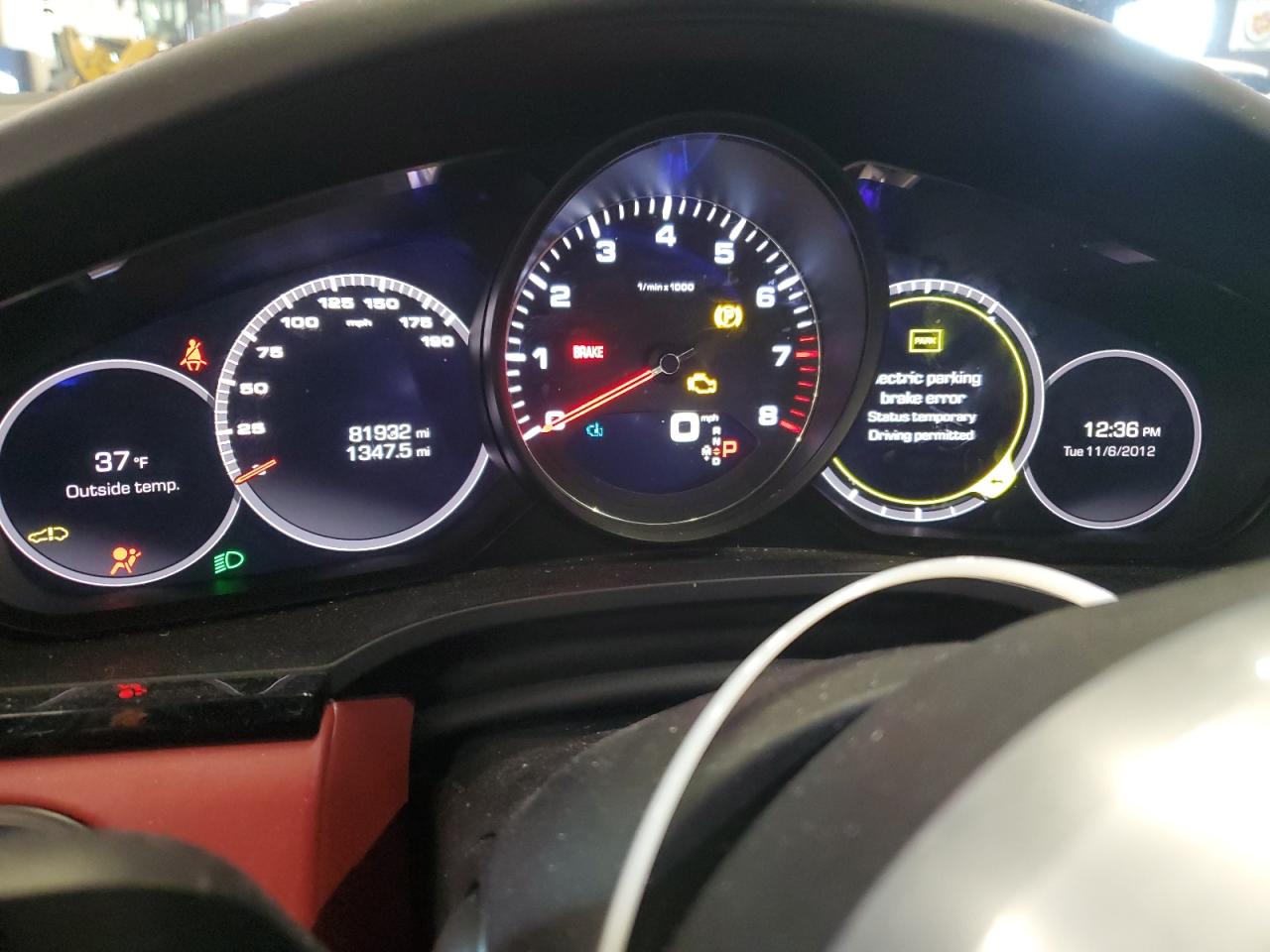 2021 Porsche Cayenne VIN WP1AB2AY3MDA27205 Copart auction photo, side / minor dent/scratches damage thumbnail 9