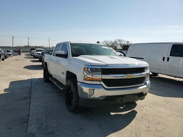 2018 Chevrolet Silverado VIN 3GCPCREC8JG457116 Copart auction photo, side / hail damage thumbnail 10