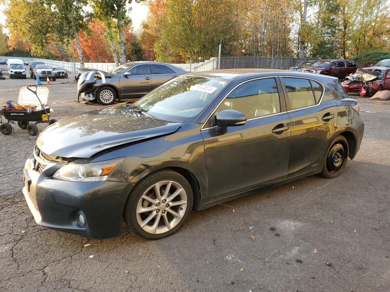 2011 Lexus CT VIN JTHKD5BH4B2004832