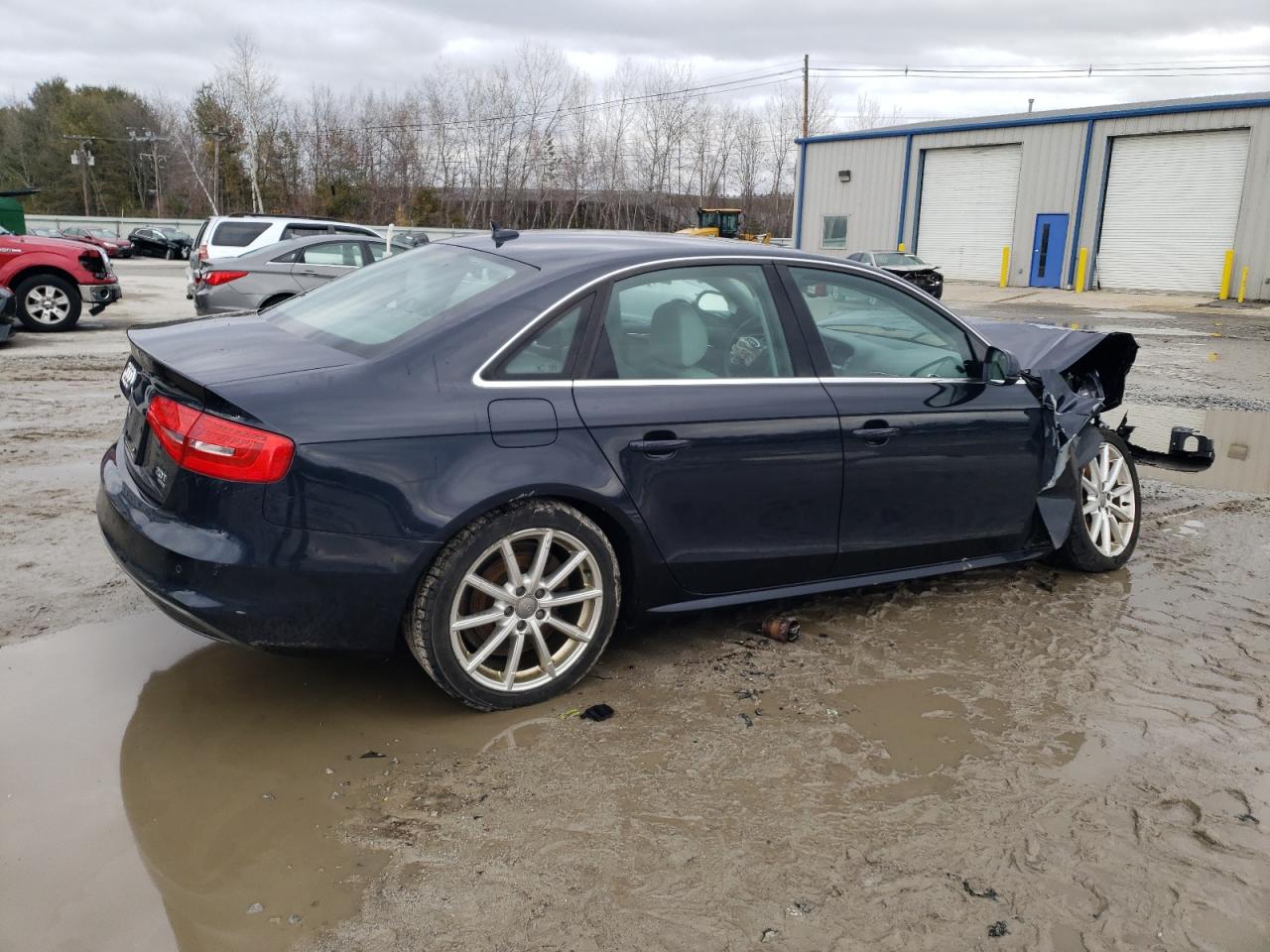2014 Audi A4 VIN WAUFFAFL4EN035941 Copart auction photo, front end / minor dent/scratches damage thumbnail 3