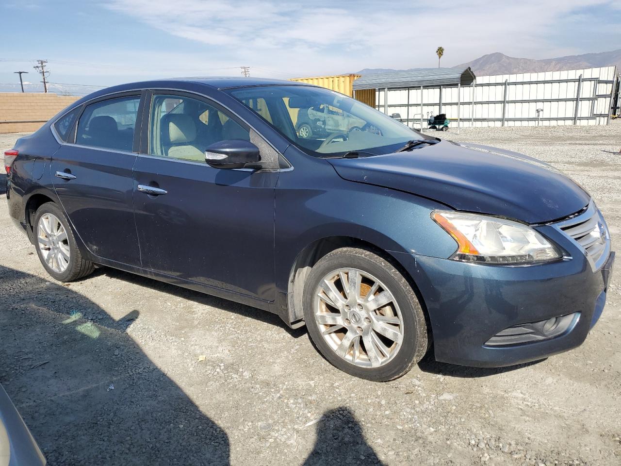 2013 Nissan Sentra VIN 3N1AB7AP6DL791987 Copart auction photo, front end damage thumbnail 4