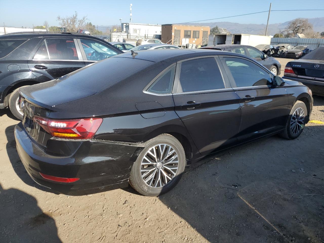 2019 Volkswagen Jetta VIN 3VWC57BU9KM213484 Copart auction photo, rear end / undercarriage damage thumbnail 3