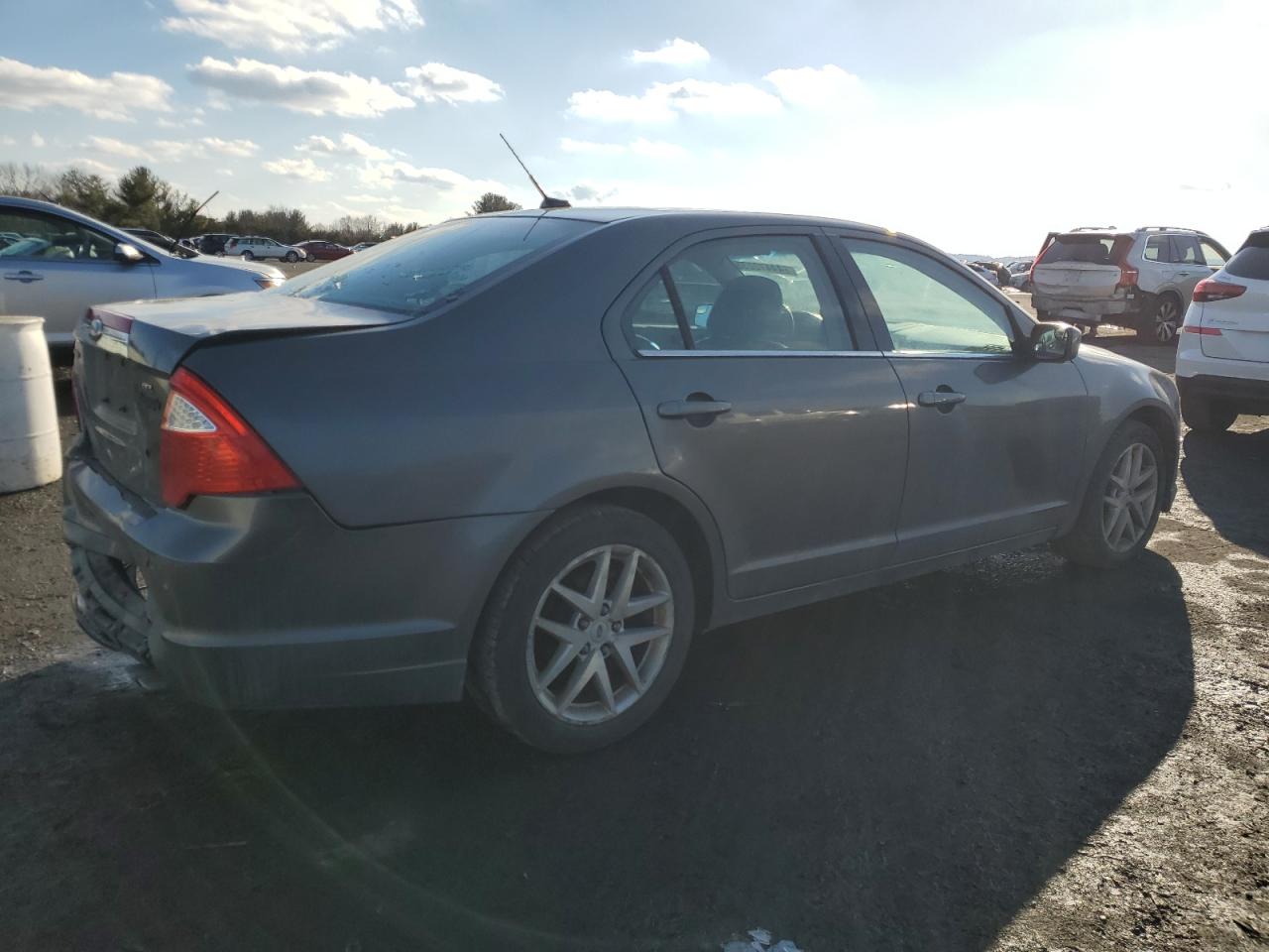 2011 Ford Fusion VIN 3FAHP0JA6BR151374 Copart auction photo, rear end damage thumbnail 3