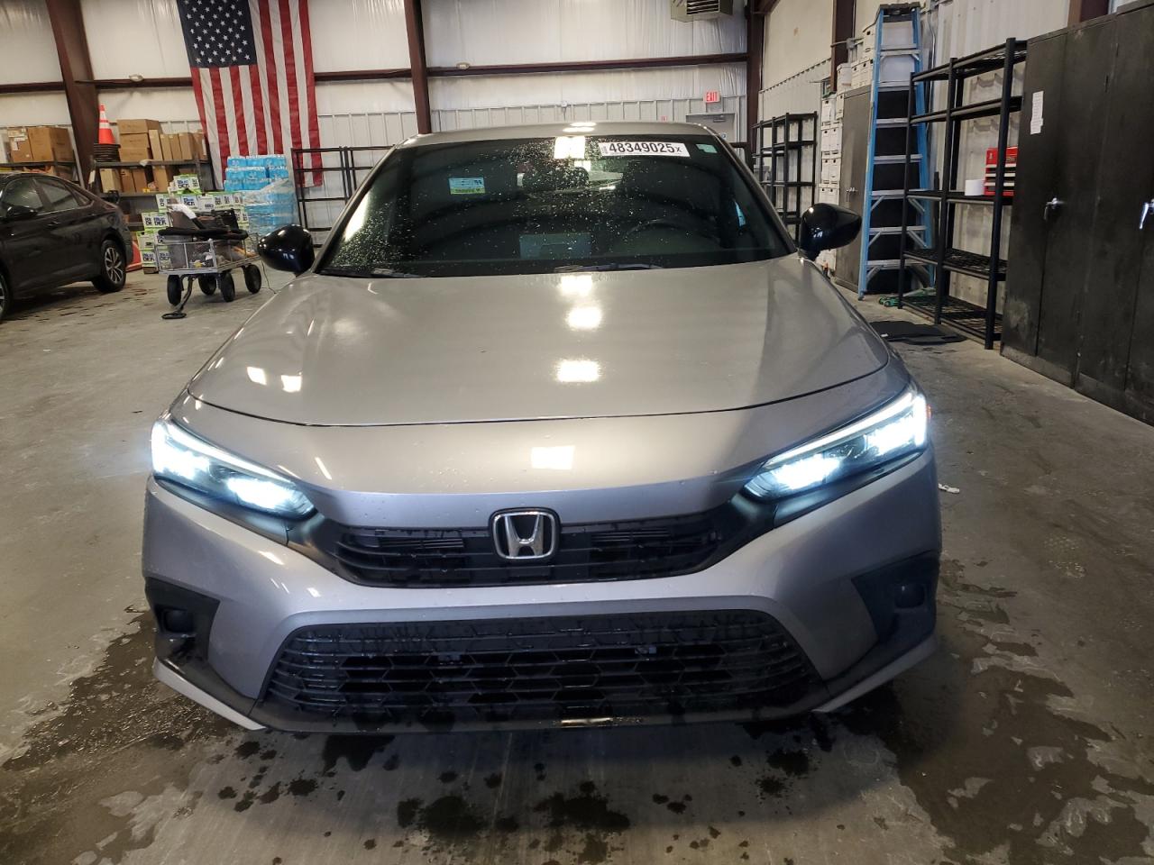 2022 Honda Civic VIN 2HGFE2F50NH530614 Copart auction photo, rear end damage thumbnail 5