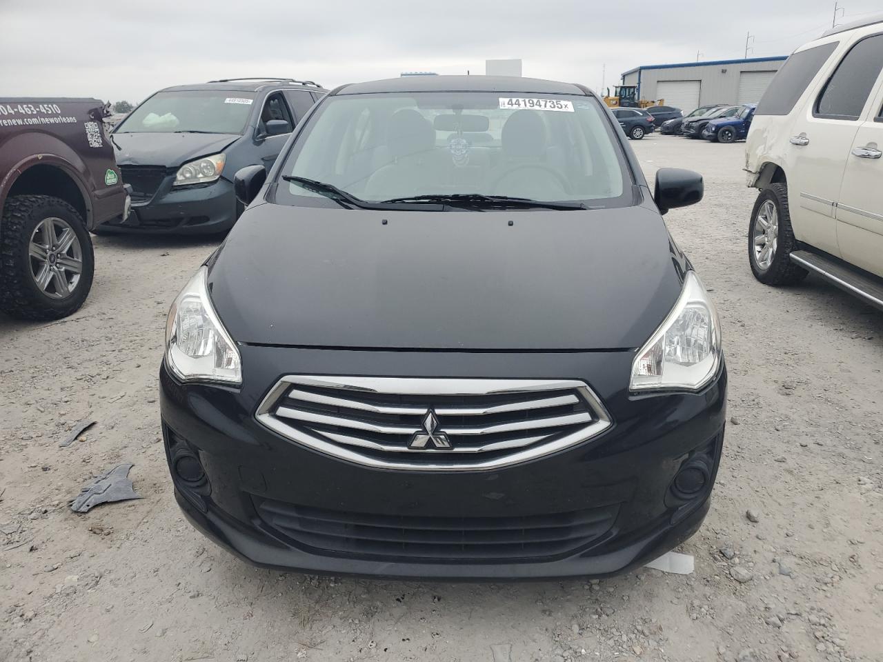 2019 Mitsubishi Mirage VIN ML32F3FJXKHF02064 Copart auction photo, rear end damage thumbnail 5
