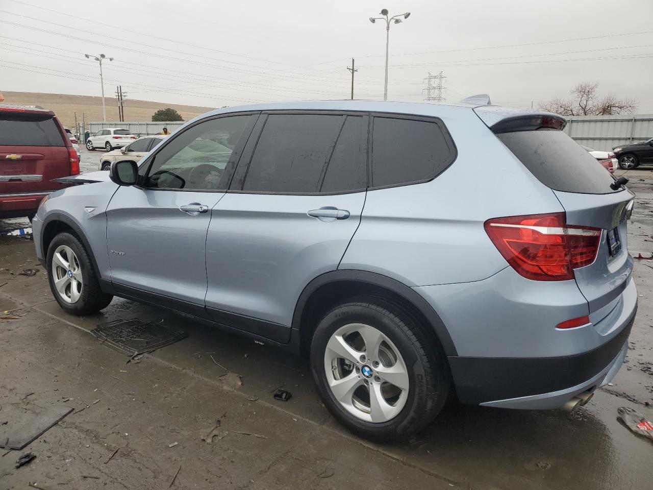 2012 BMW X3 VIN 5UXWX5C5XCL726315 Copart auction photo, front end damage thumbnail 2