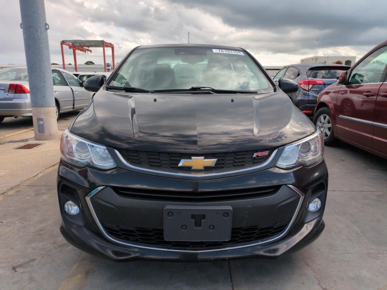 2017 Chevrolet Sonic VIN 1G1JD5SH7H4101557 Copart auction photo, water/flood damage thumbnail 5