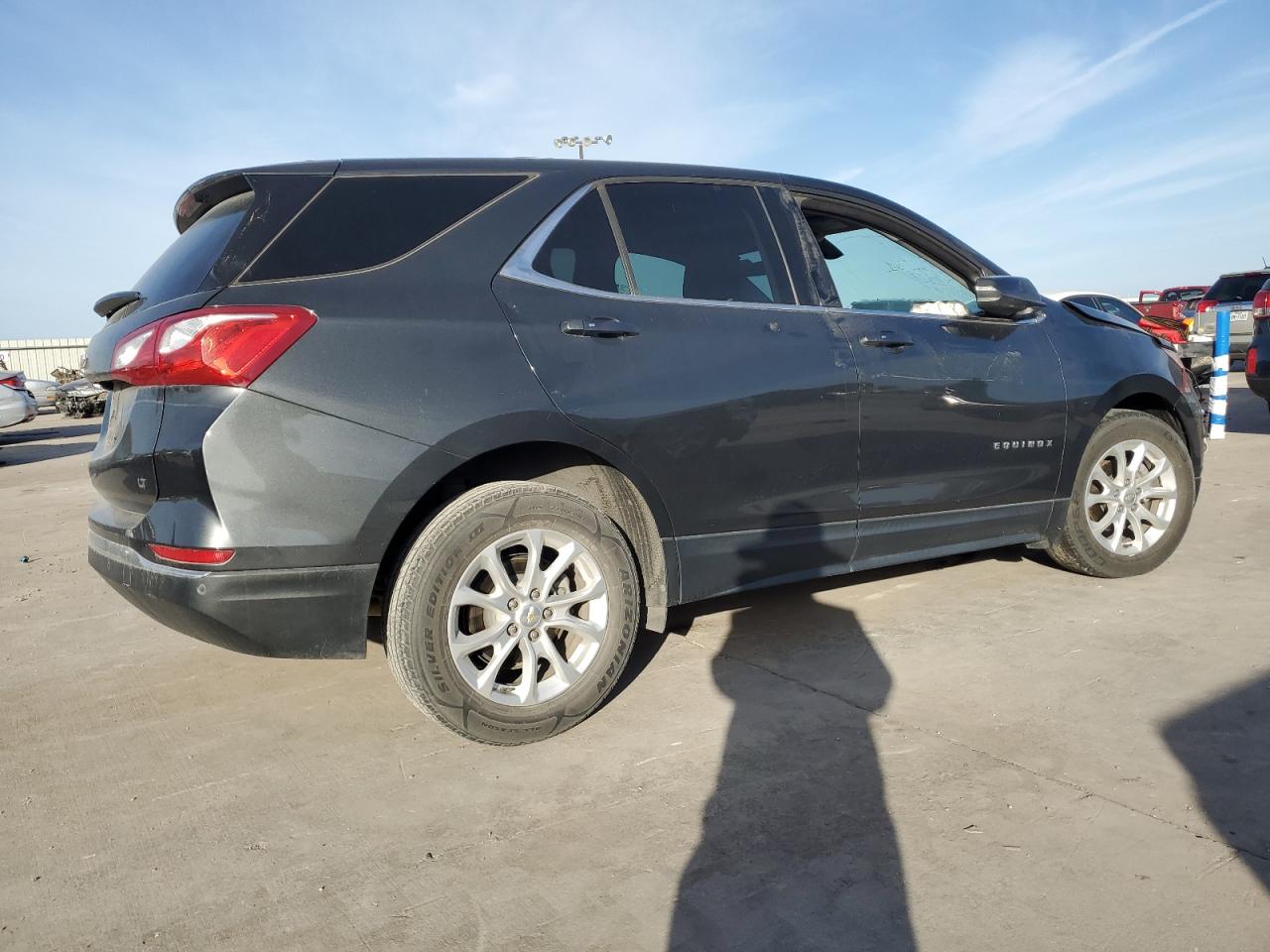 2018 Chevrolet Equinox VIN 2GNAXJEV3J6236457 Copart auction photo, front end / hail damage thumbnail 3