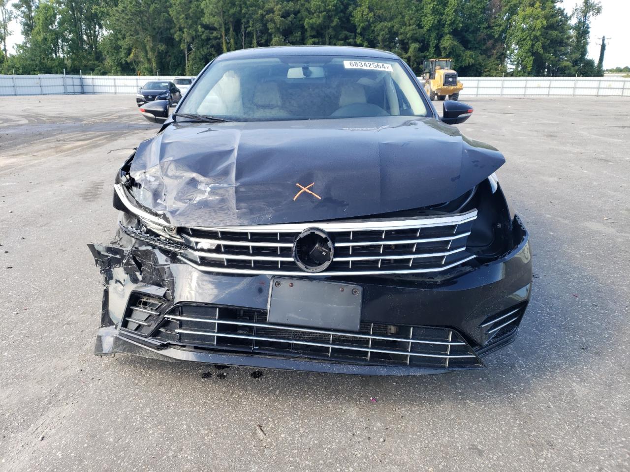 2017 Volkswagen Passat VIN 1VWDT7A3XHC034285 Copart auction photo, front end damage thumbnail 5