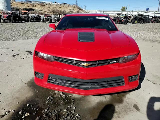 2015 Chevrolet Camaro VIN 2G1FH1EJ2F9170801 Copart auction photo, side / top/roof damage thumbnail 14