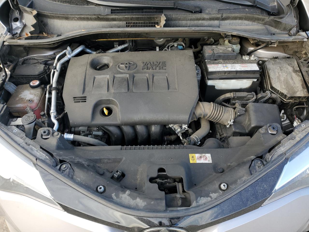 2020 Toyota C-HR VIN JTNKHMBX8L1075185 Copart auction photo, front end / minor dent/scratches damage thumbnail 11