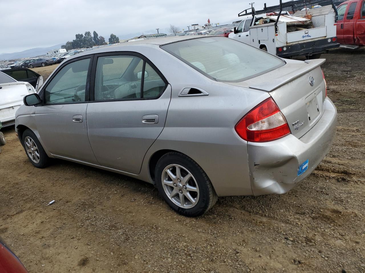 2001 Toyota Prius VIN JT2BK12U110028232 Copart auction photo, vandalism damage thumbnail 2