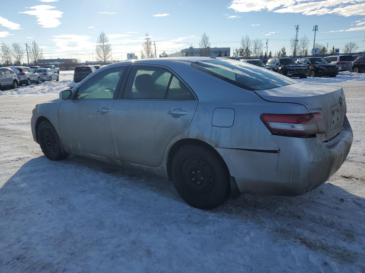 2011 Toyota Camry VIN 4T1BF3EK9BU224832 Copart auction photo, rear end / minor dent/scratches damage thumbnail 2