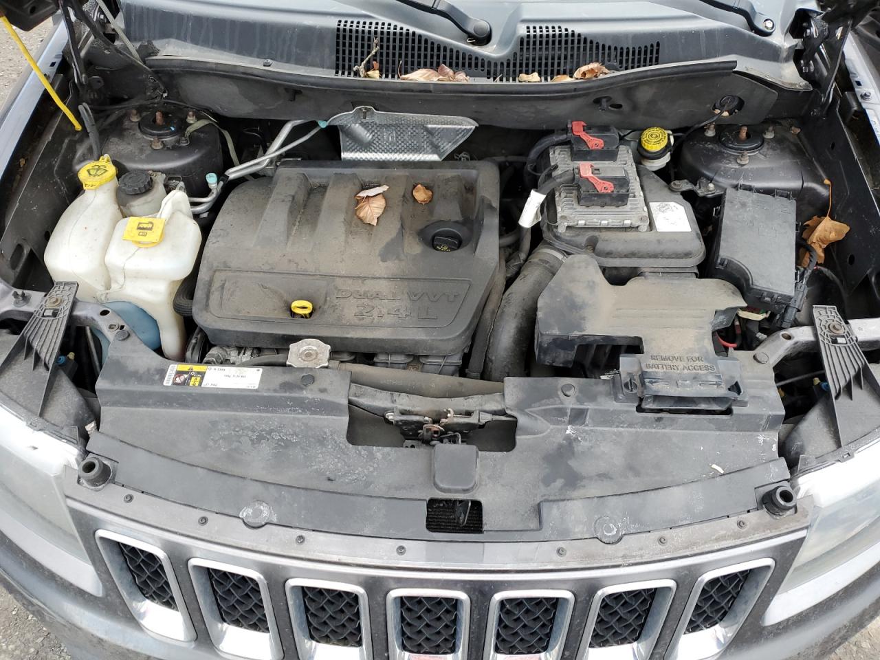 2015 Jeep Compass VIN 1C4NJCBB6FD373256 Copart auction photo, rear end damage thumbnail 12