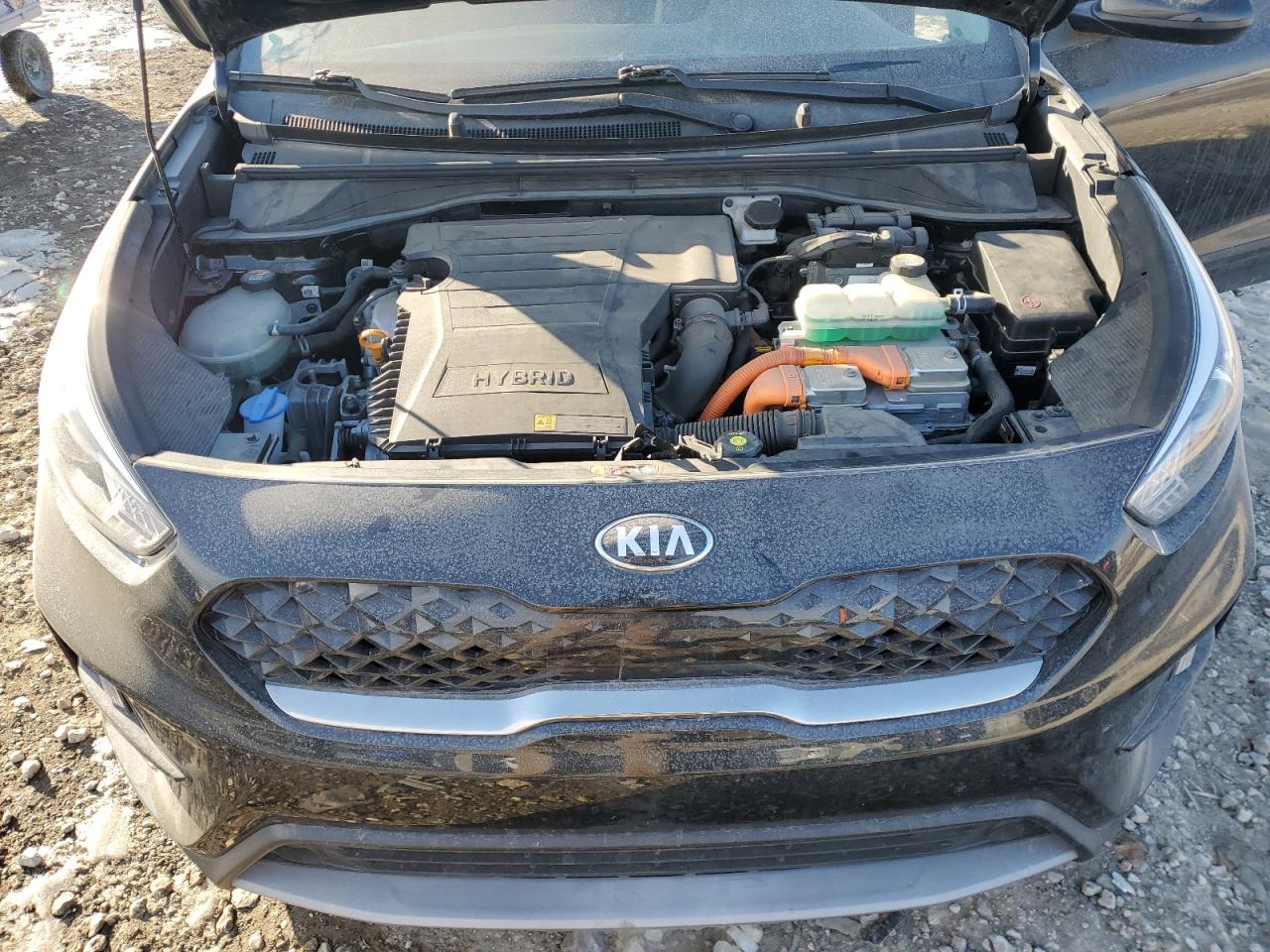 2020 KIA Niro VIN KNDCB3LCXL5424744 Copart auction photo, vandalism damage thumbnail 13
