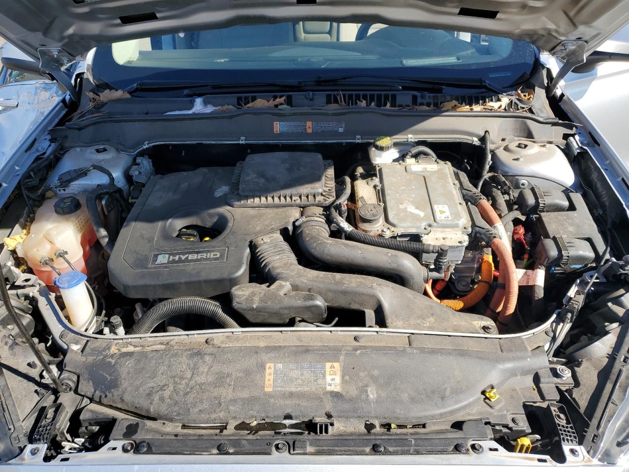 2019 Ford Fusion VIN 3FA6P0LU3KR121361 Copart auction photo, side damage thumbnail 11