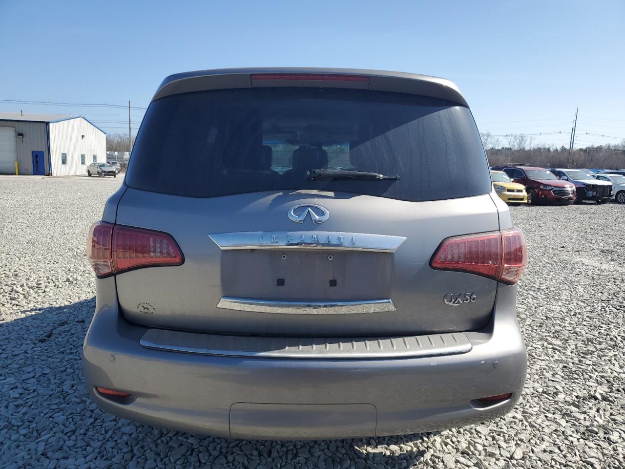 2012 Infiniti QX56 VIN JN8AZ2NC3C9315842 Copart auction photo, front end damage thumbnail 6
