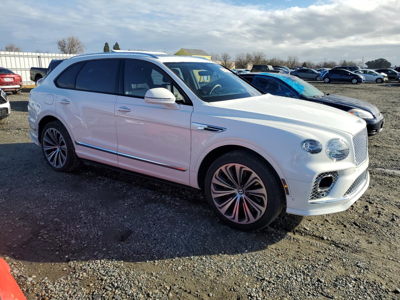2022 Bentley Bentayga VIN SJAAM2ZVXNC012070 Copart auction photo, normal wear damage thumbnail 4