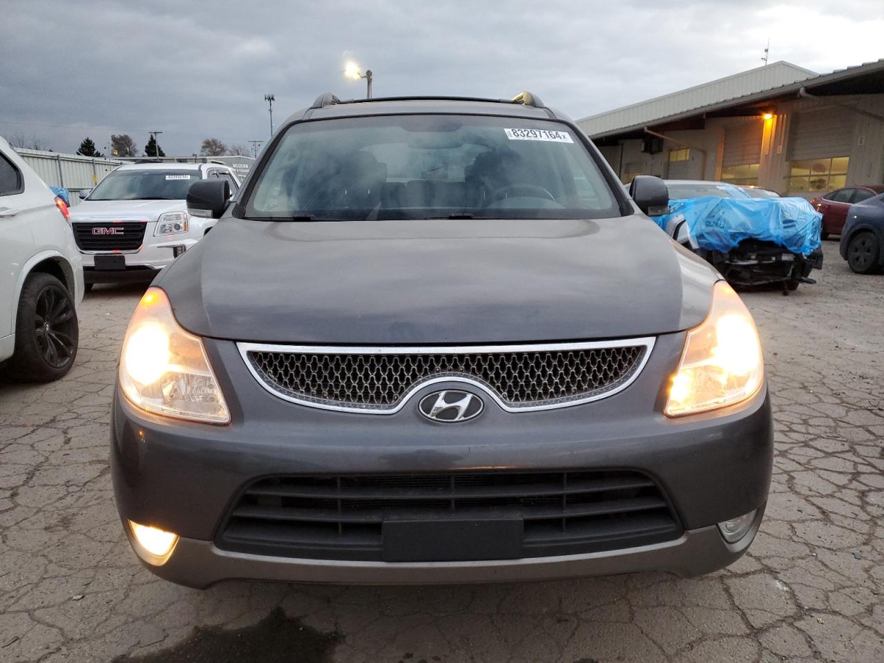 2010 Hyundai Veracruz VIN KM8NU4CC2AU137115 Copart auction photo, side damage thumbnail 5