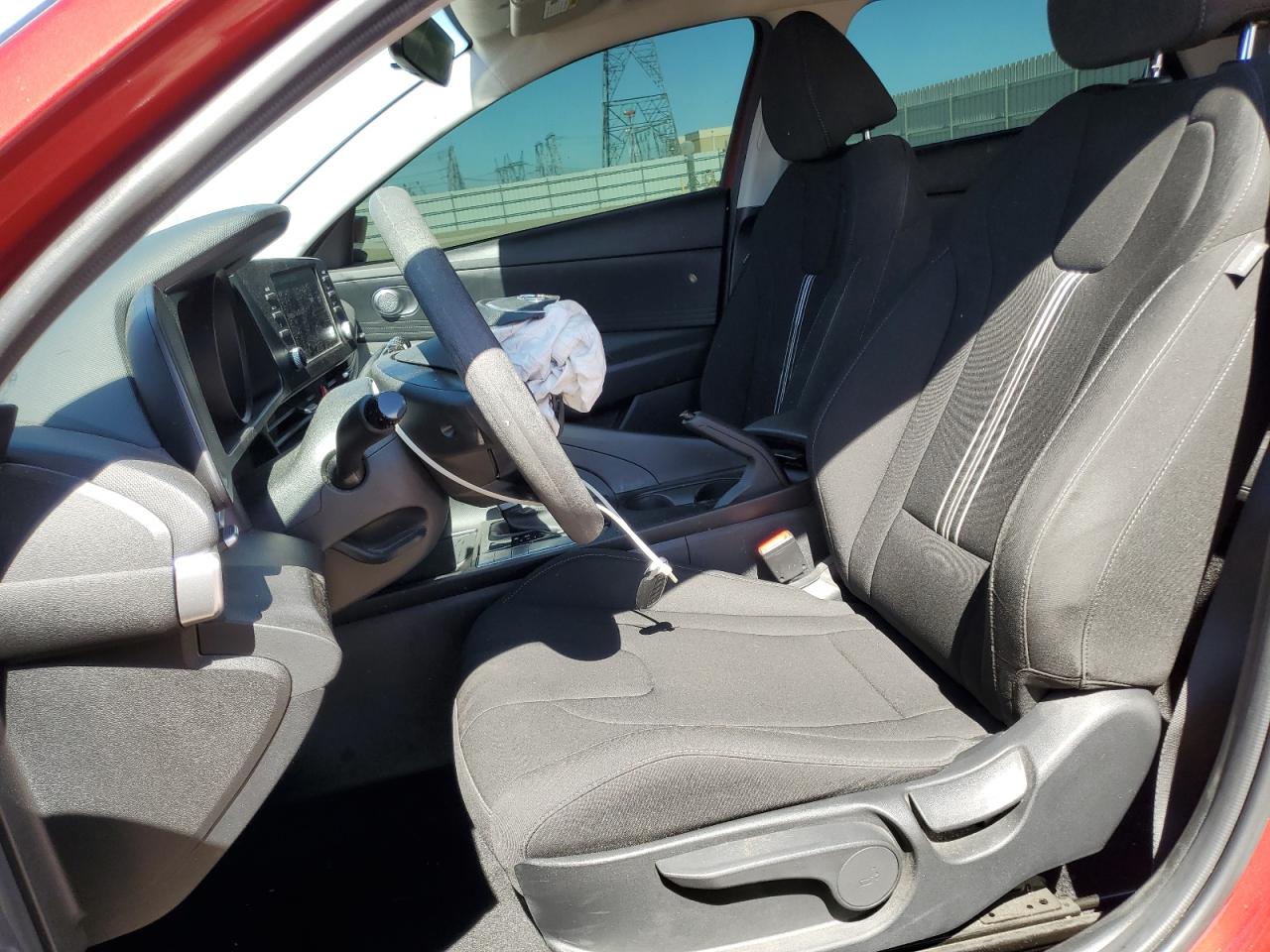 2023 Hyundai Elantra VIN KMHLM4AG3PU599124 Copart auction photo, front end damage thumbnail 7
