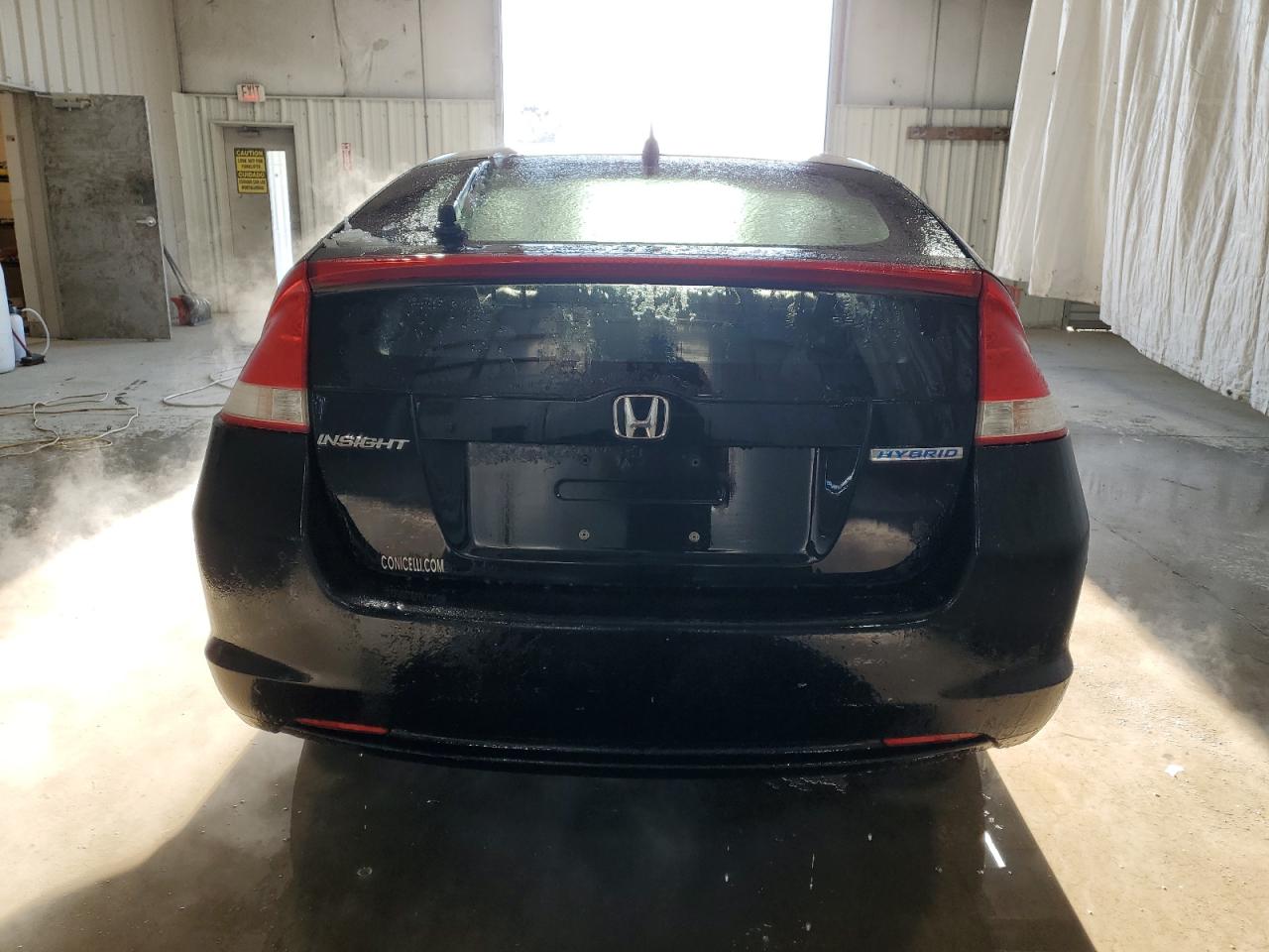 2010 Honda Insight VIN JHMZE2H52AS030271 Copart auction photo, side damage thumbnail 6