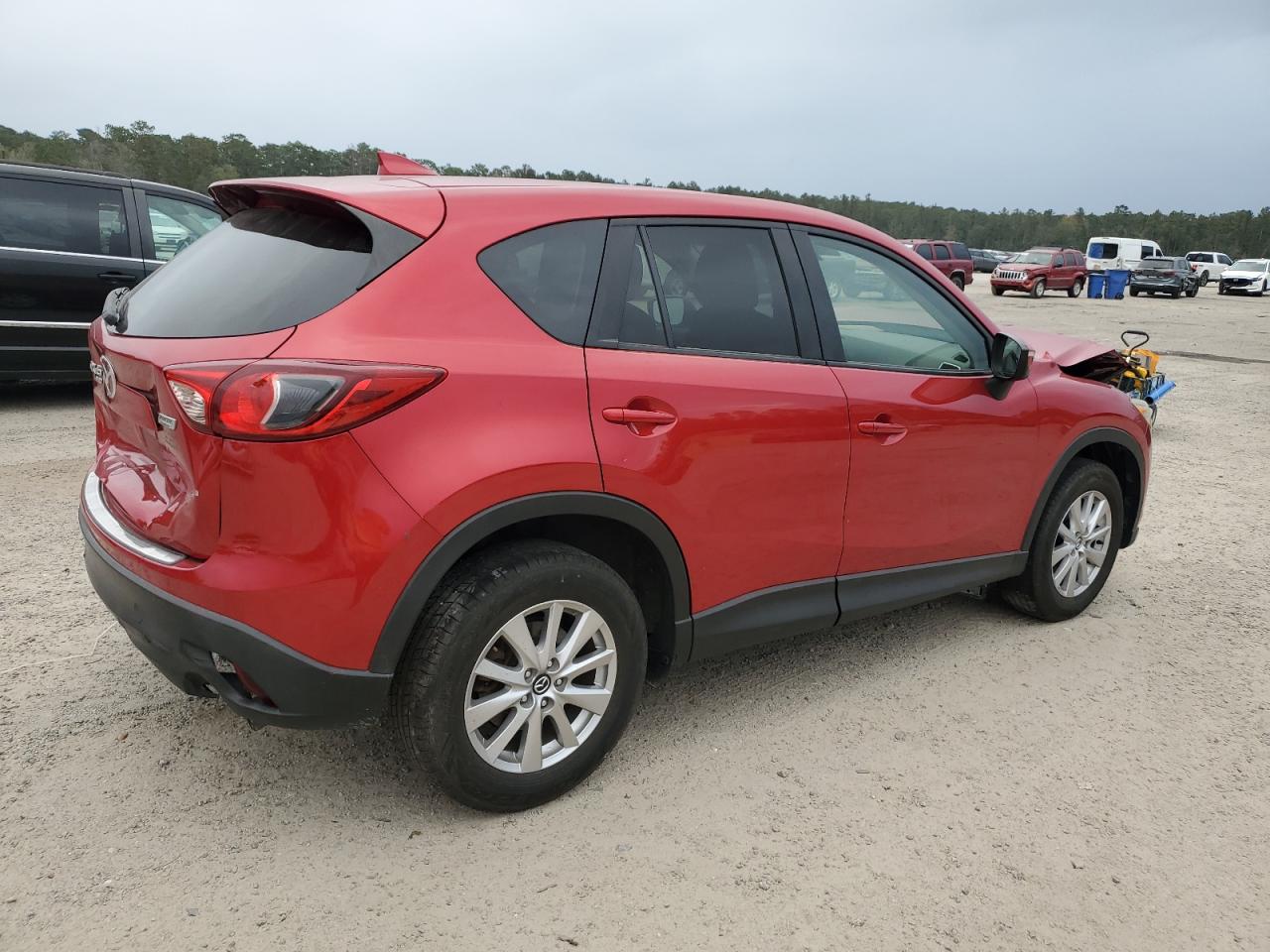 2016 Mazda CX-5 VIN JM3KE4CY9G0832702 Copart auction photo, front end / rear end damage thumbnail 3