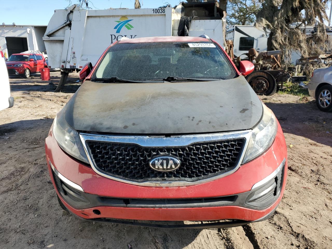 2015 KIA Sportage VIN KNDPB3AC2F7760563 Copart auction photo, all over damage thumbnail 5