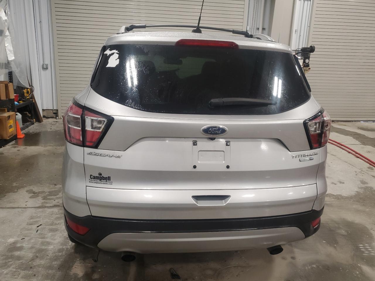 2017 Ford Escape VIN 1FMCU9J97HUB94402 Copart auction photo, front end damage thumbnail 6