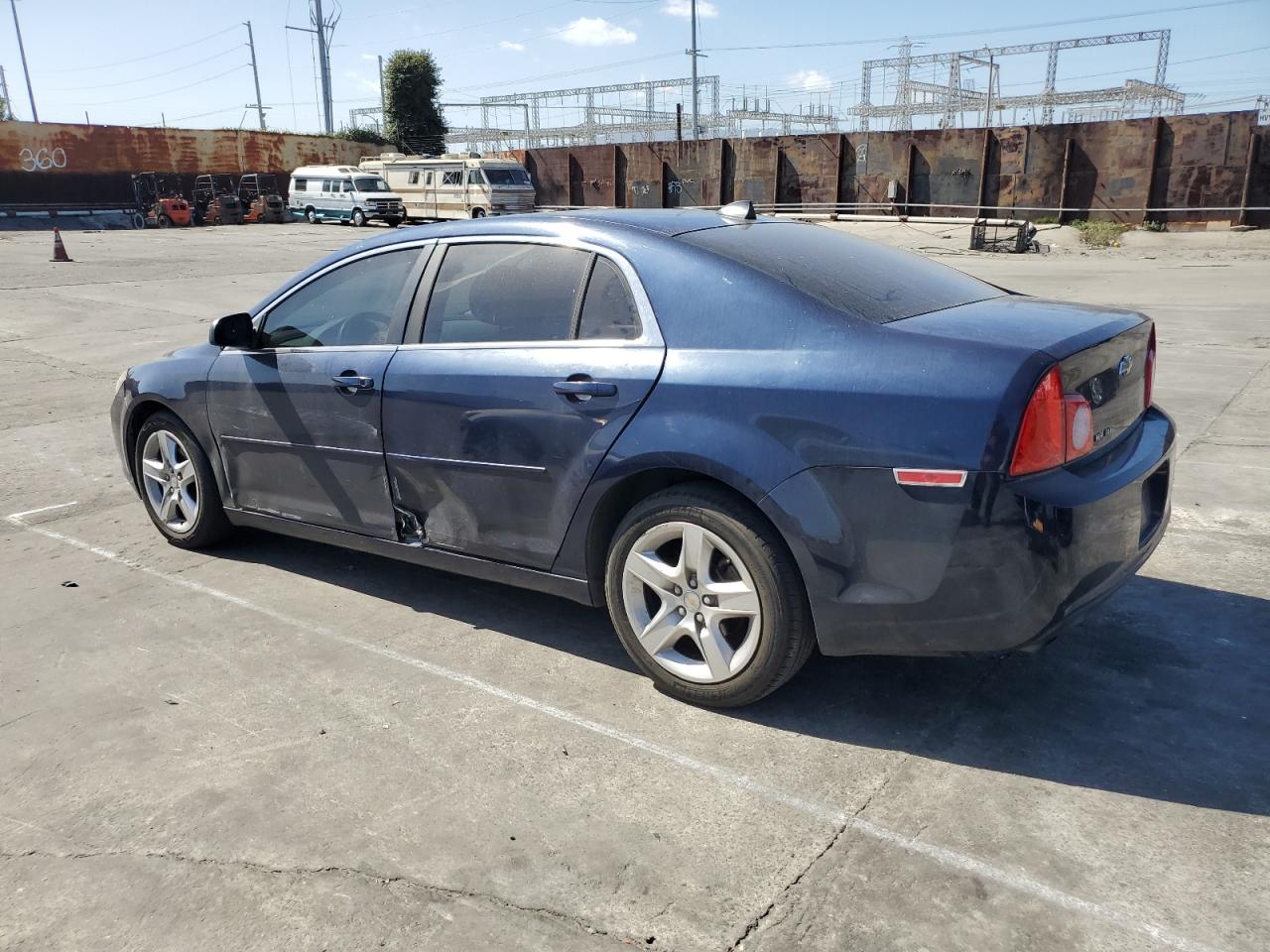 2012 Chevrolet Malibu VIN 1G1ZB5E08CF339252 Copart auction photo, side damage thumbnail 2