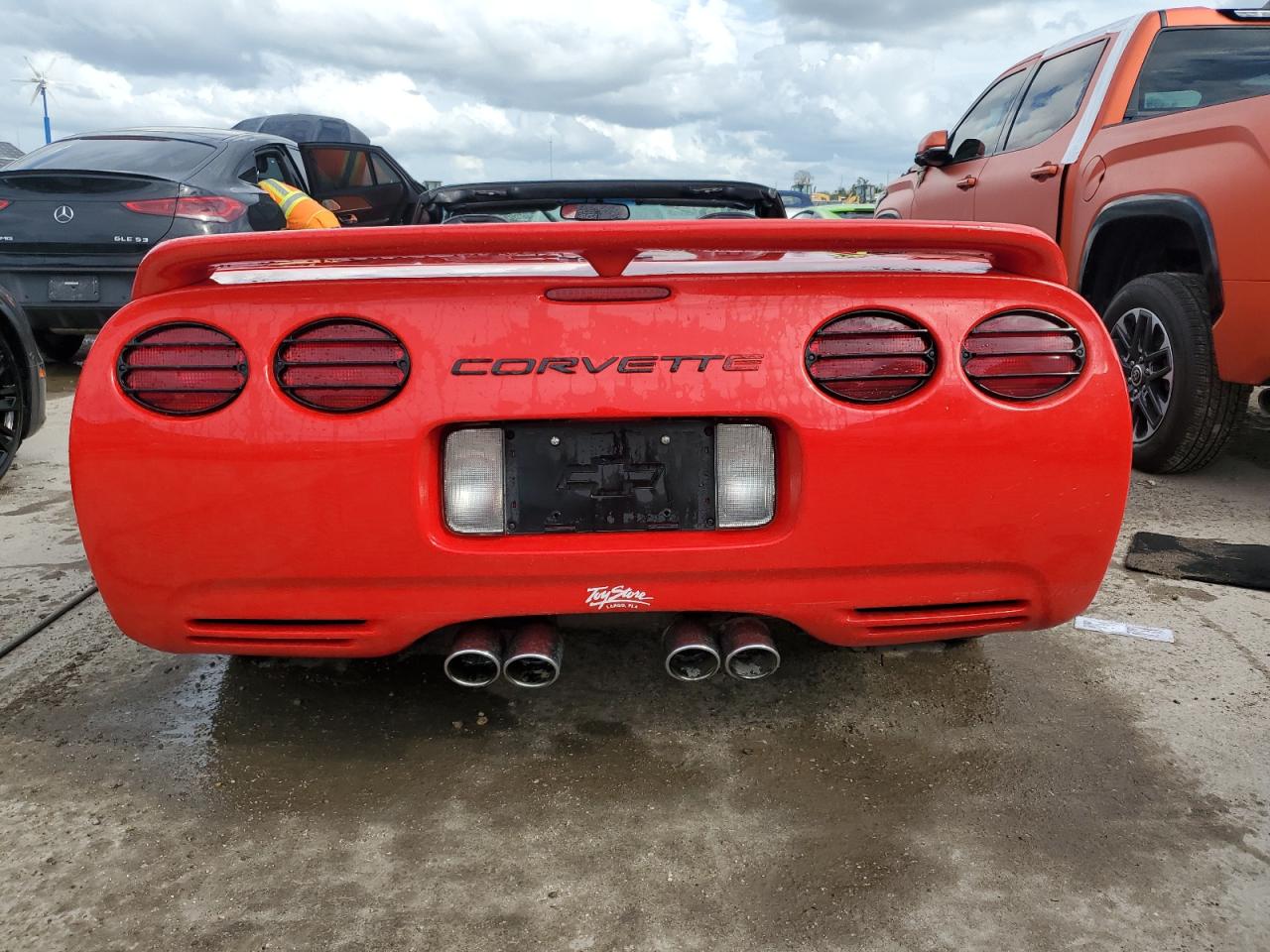 1999 Chevrolet Corvette VIN 1G1YY32G4X5100065 Copart auction photo, water/flood damage thumbnail 6