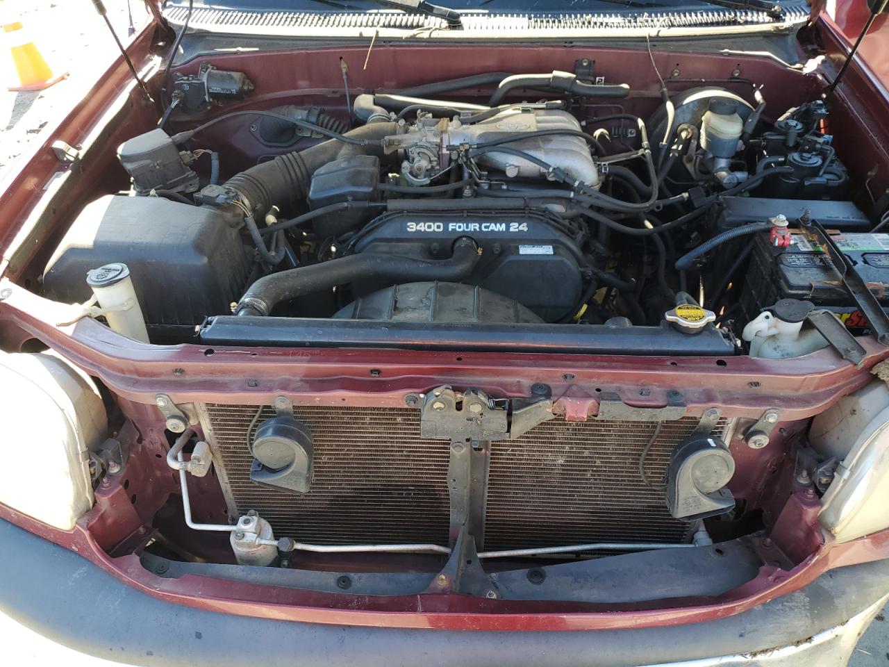 2002 Toyota Tundra VIN 5TBRN34102S264745 Copart auction photo, rollover damage thumbnail 11