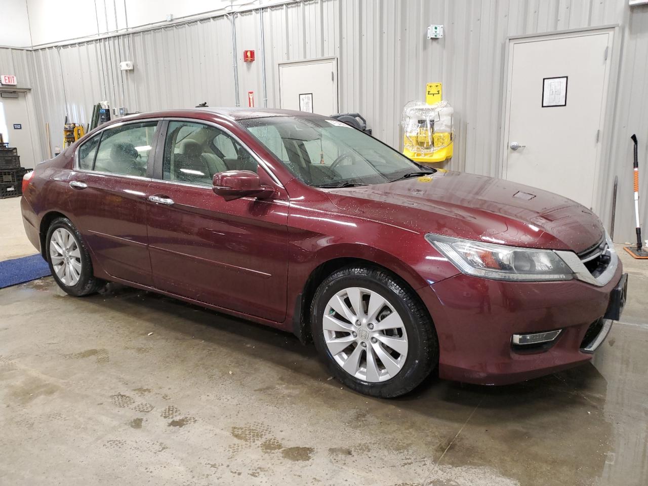 2013 Honda Accord VIN 1HGCR2F80DA135119 Copart auction photo, hail / front end damage thumbnail 4