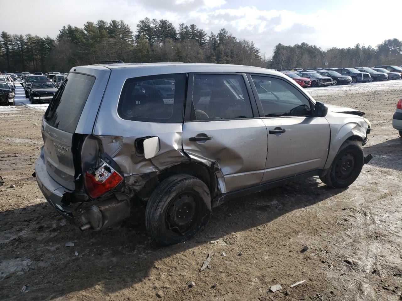 2010 Subaru Forester VIN JF2SH6AC7AH737133 Copart auction photo, all over damage thumbnail 3