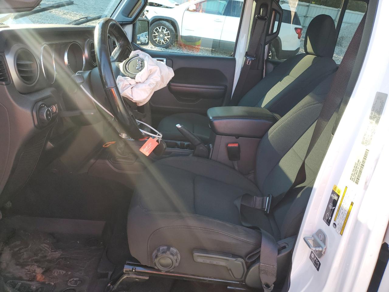 2021 Jeep Gladiator VIN 1C6HJTAG2ML541866 Copart auction photo, undercarriage / front end damage thumbnail 7