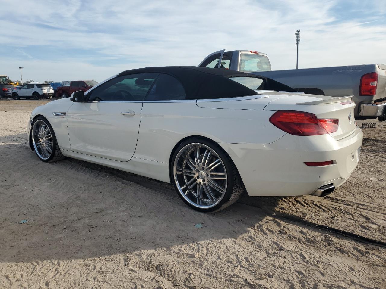 2012 BMW 6er VIN WBALZ3C56CDL72058 Copart auction photo, front end / normal wear damage thumbnail 2