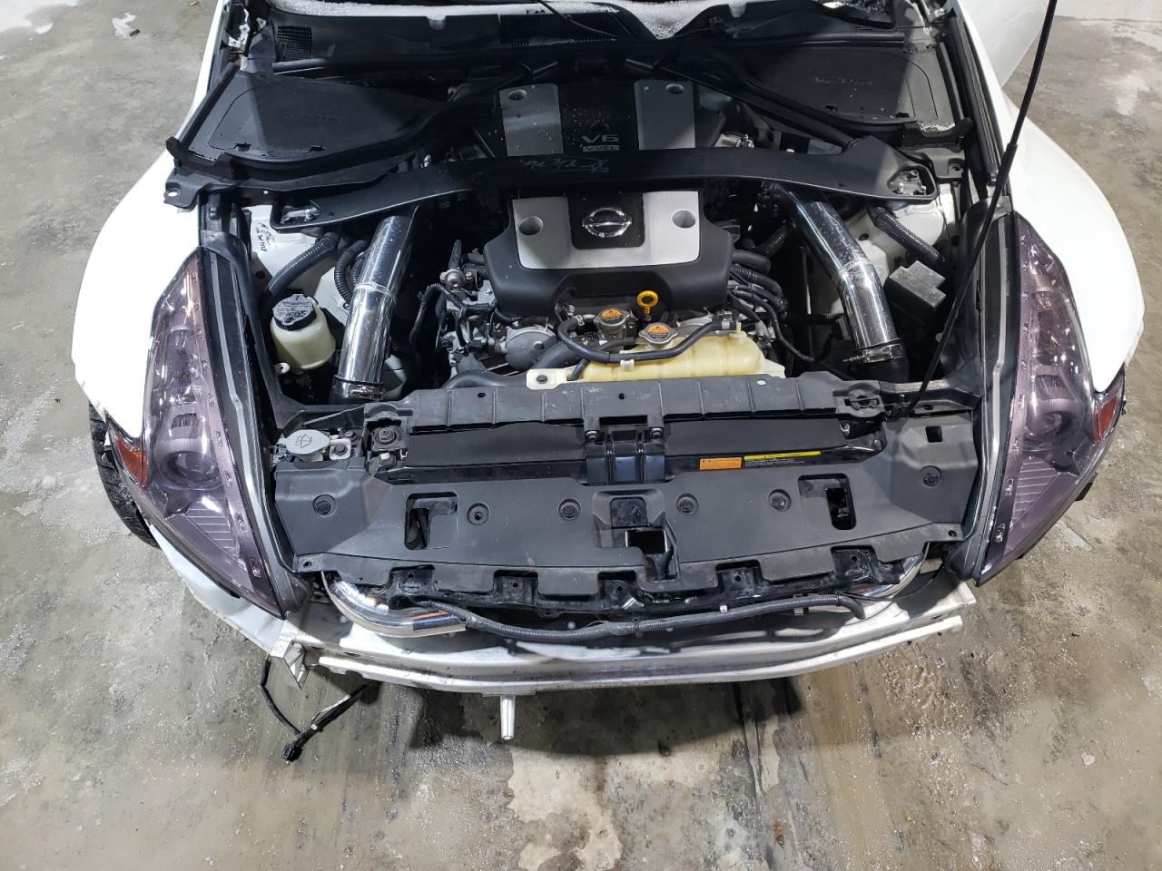 2012 Nissan 370Z VIN JN1AZ4EH2CM564443 Copart auction photo, front end / undercarriage damage thumbnail 12