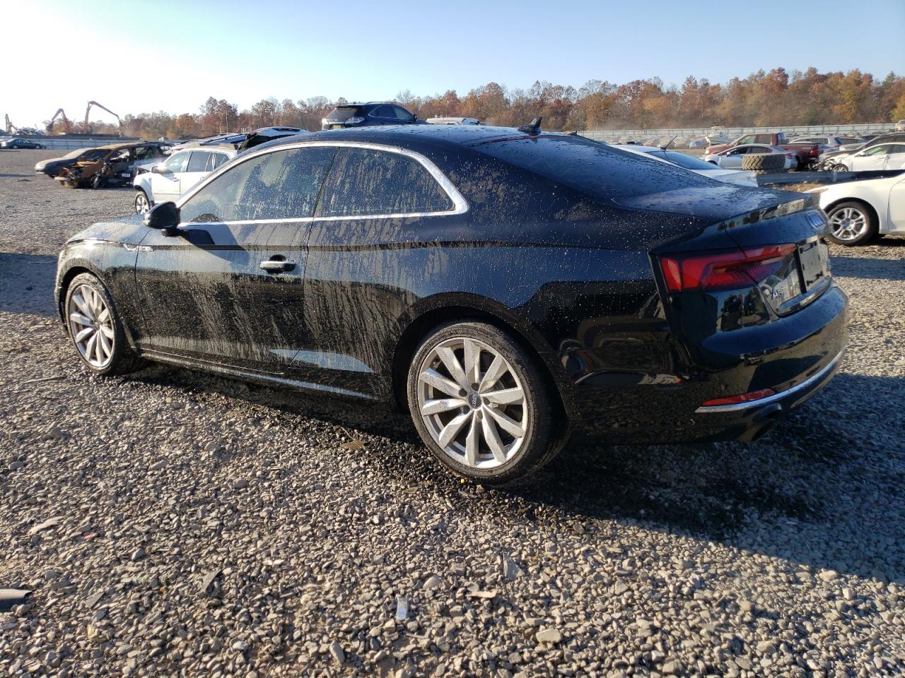 2018 Audi A5 VIN WAUNNAF51JA065027 Copart auction photo, front end damage thumbnail 2