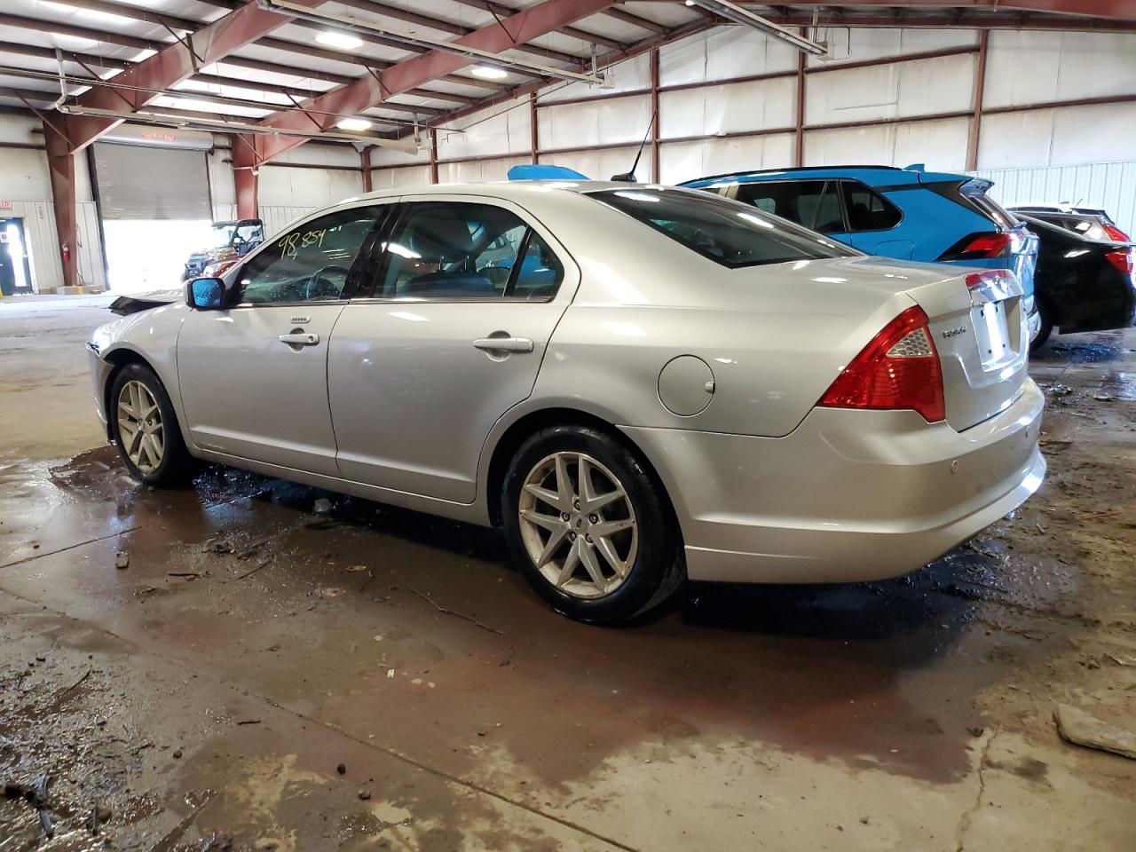 2012 Ford Fusion VIN 3FAHP0JA4CR435393 Copart auction photo, front end / side damage thumbnail 2