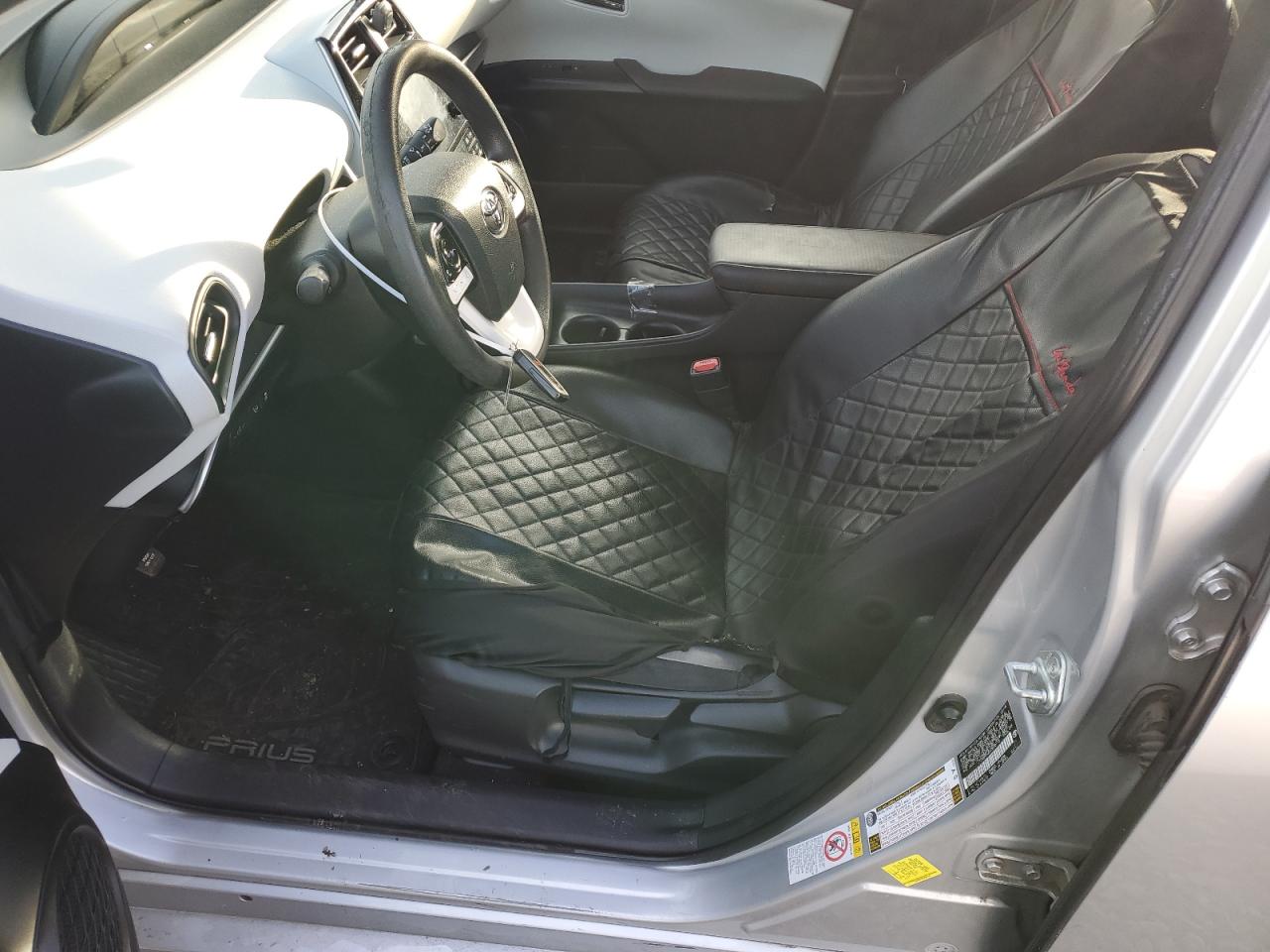 2018 Toyota Prius VIN JTDKBRFU5J3598118 Copart auction photo, front end / side damage thumbnail 7