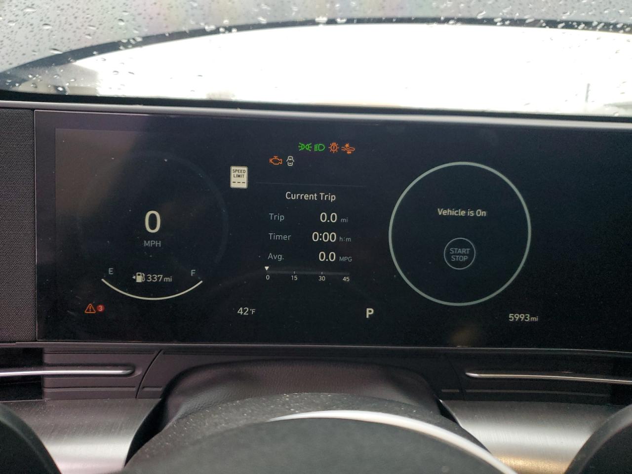 2024 Hyundai Kona VIN KM8HECA31RU154863 Copart auction photo, front end damage thumbnail 9