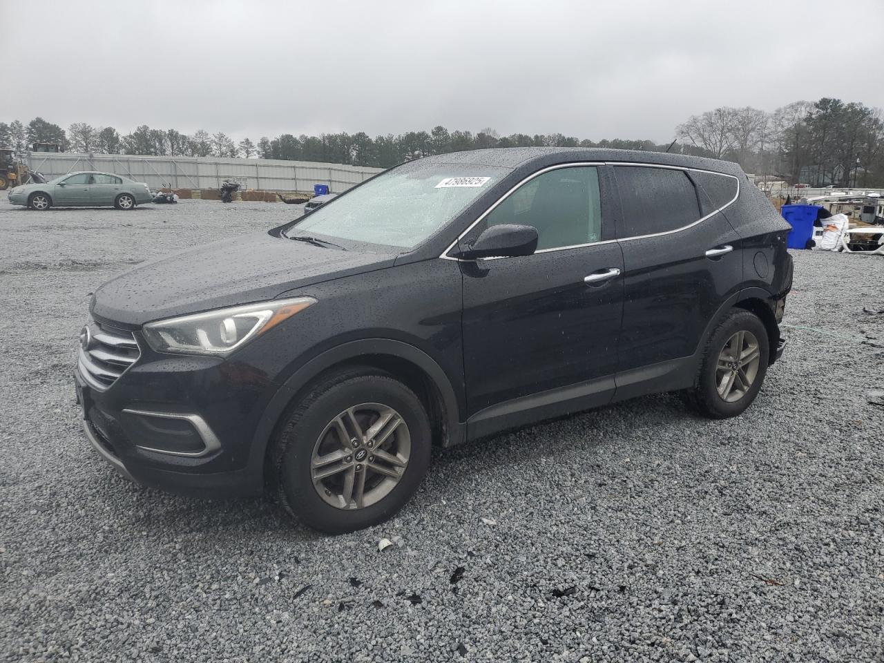 2018 Hyundai Santa Fe VIN 5NMZT3LB7JH071615