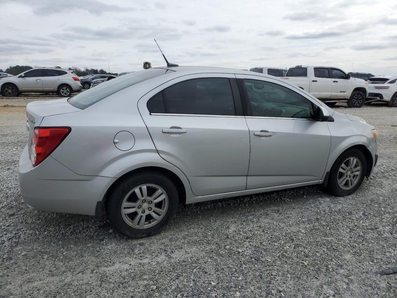 2014 Chevrolet Sonic VIN 1G1JC5SH7E4171705 Copart auction photo, front end / mechanical damage thumbnail 3