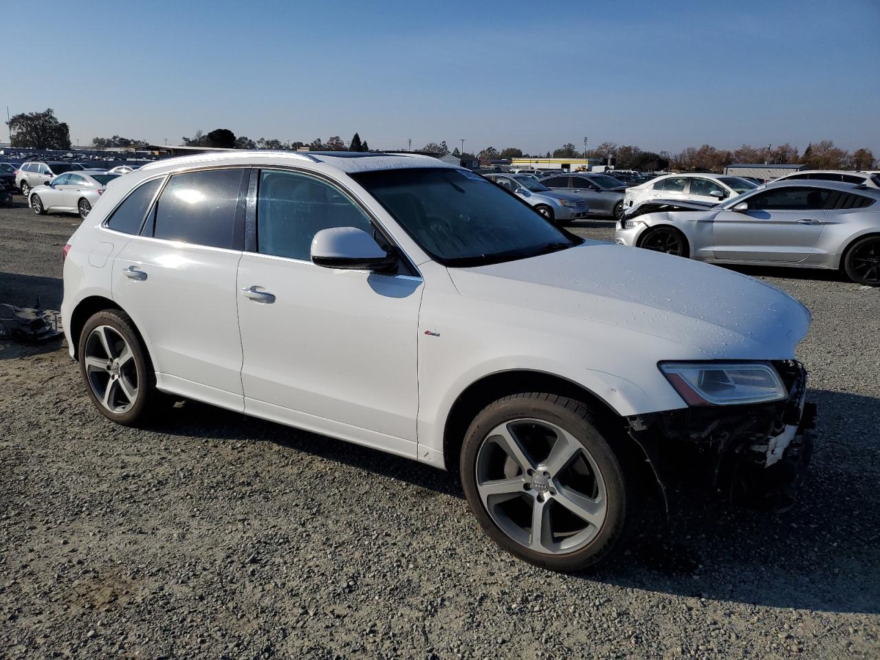2015 Audi Q5 VIN WA1DGAFP7FA110421 Copart auction photo, front end damage thumbnail 4