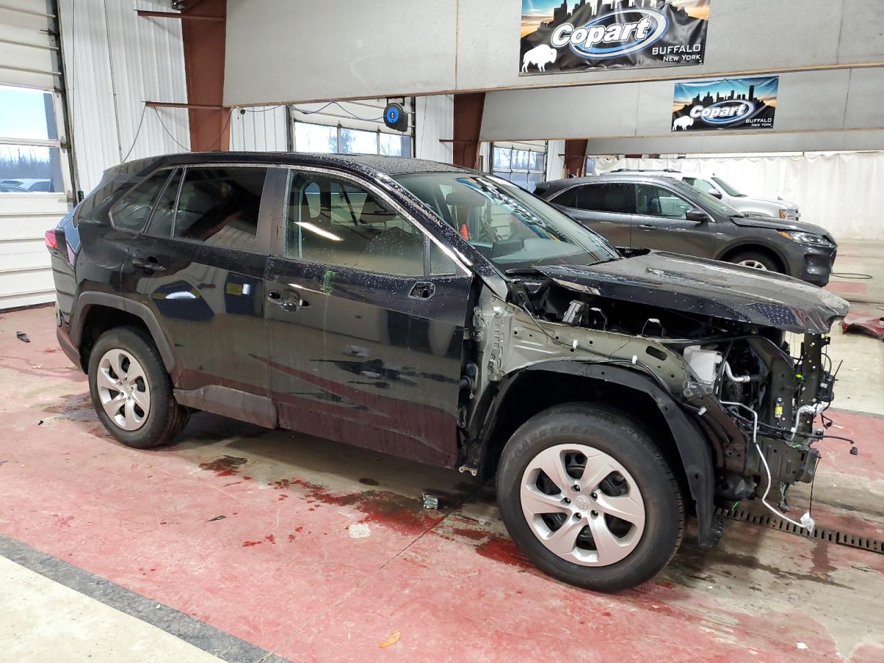 2022 Toyota RAV 4 VIN 2T3F1RFV7NC275688 Copart auction photo, front end damage thumbnail 4