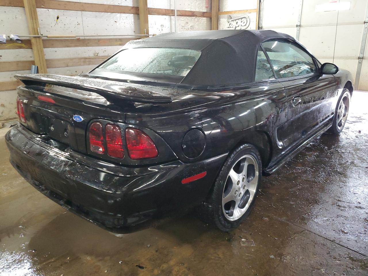 1997 Ford Mustang VIN 1FALP46V3VF143585 Copart auction photo, front end / rear end damage thumbnail 3