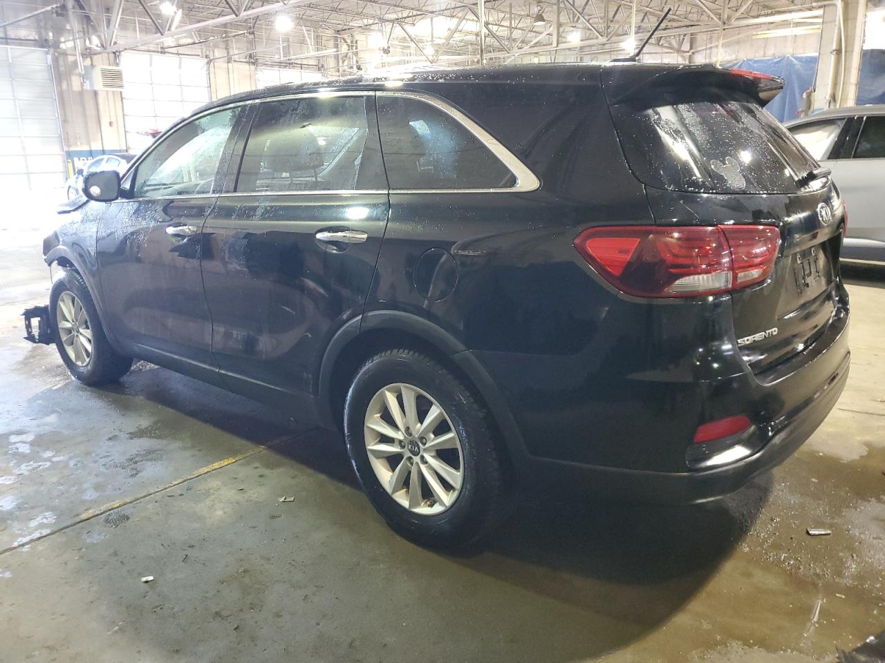 2019 KIA Sorento VIN 5XYPG4A33KG592372 Copart auction photo, front end / mechanical damage thumbnail 2
