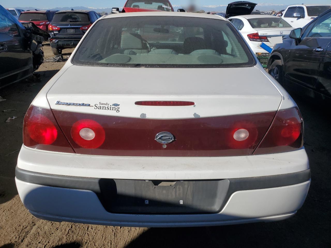 2003 Chevrolet Impala VIN 2G1WF52E139360069 Copart auction photo, front end damage thumbnail 6